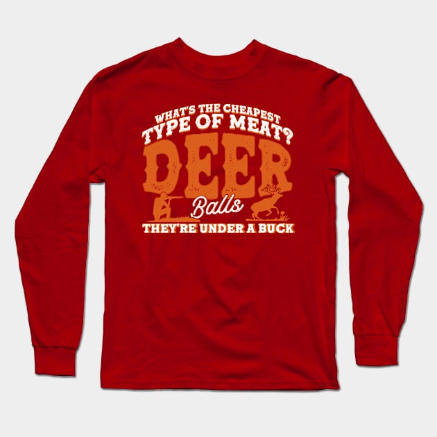 Trapper Hunting Shed Antler Shooting Hunter Deer Hunting Long Sleeve T-Shirt by Toeffishirts